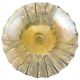 Urenium Yellow Oval Shape Glass Wine Stopper